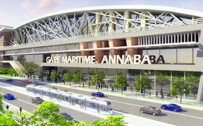 La gare maritime de Annaba ALGERIE