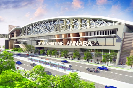 La gare maritime de Annaba ALGERIE