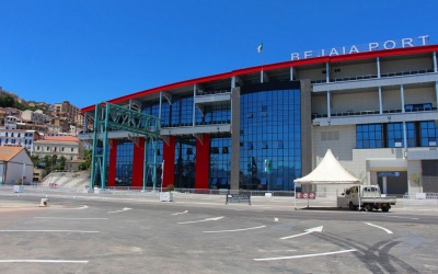 La gare maritime de Béjaia ALGERIE